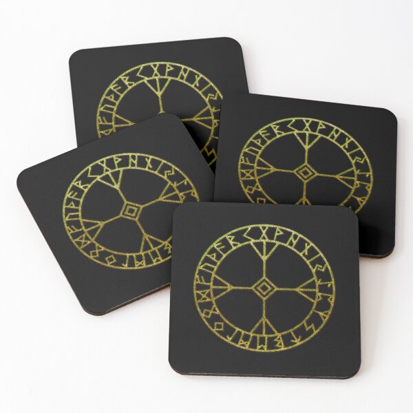 Item preview, Vikings Runes Amulet Algiz Norse Mythology Odin Thor Viking designed and sold by nitty-gritty.