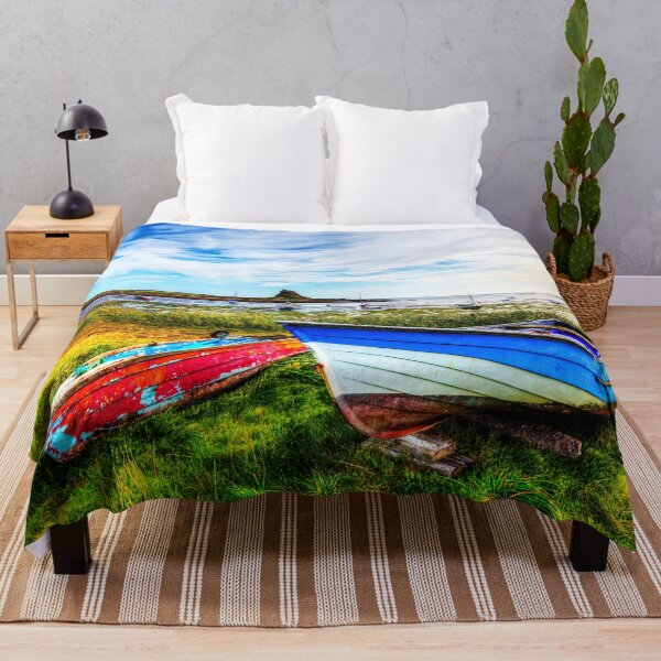 Item preview, The Holy Island of Lindisfarne Fishing Boats designed and sold by Paul Thompson Photography.
