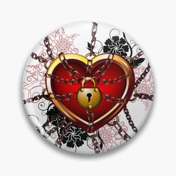 Item preview, Door Chain Locking Heart designed and sold by BerryCats.