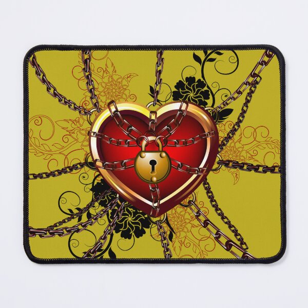 Item preview, Door Chain Locking Heart designed and sold by BerryCats.