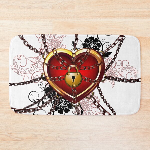 Item preview, Door Chain Locking Heart designed and sold by BerryCats.