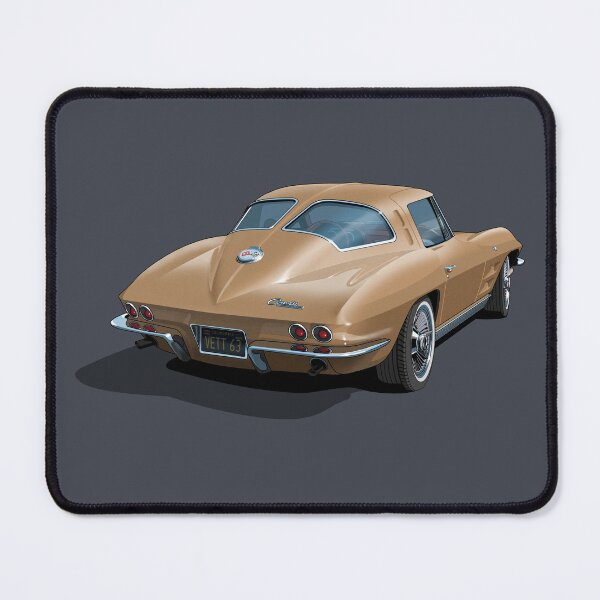 Item preview, 1963 Corvette in gold designed and sold by candc-retro.