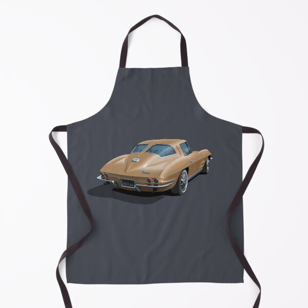Item preview, 1963 Corvette in gold designed and sold by candc-retro.