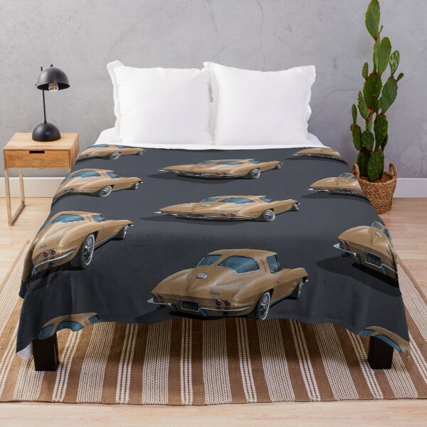 Item preview, 1963 Corvette in gold designed and sold by candc-retro.
