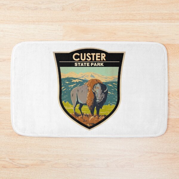 Item preview, Custer State Park South Dakota American Bison Badge designed and sold by KrisSidDesigns.