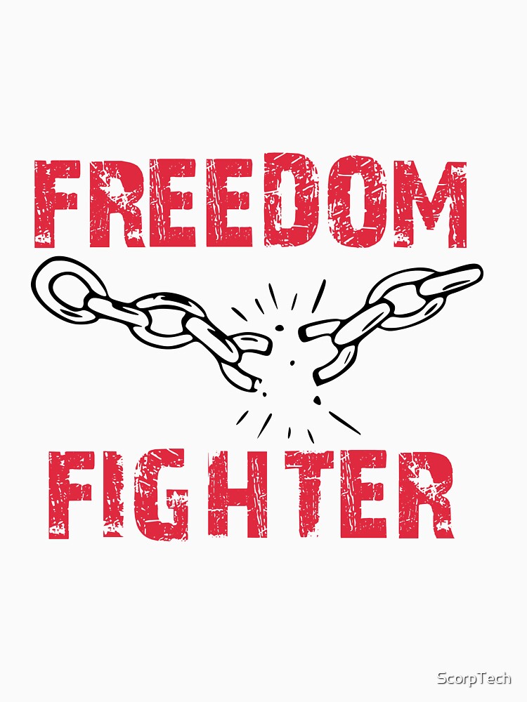 Freedom Fighter T-shirt by ScorpTech