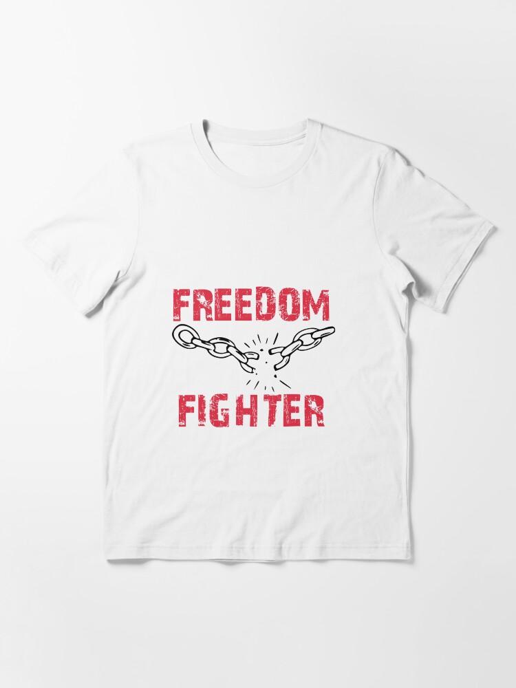 Alternate view of Freedom Fighter T-shirt Essential T-Shirt