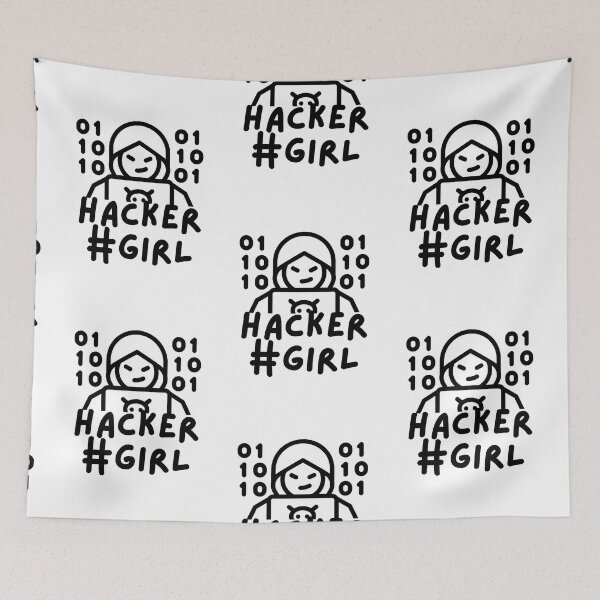 Item preview, HACKER GIRL designed and sold by selfesteeem.