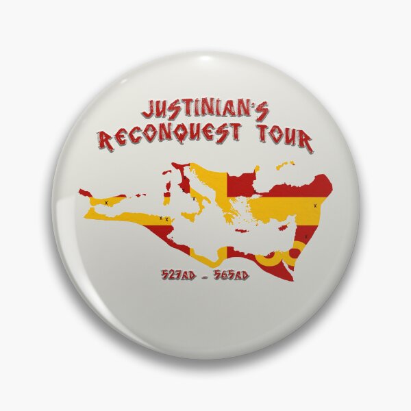 Item preview, Justinian's Reconquest Tour v2 designed and sold by heroeshistory.