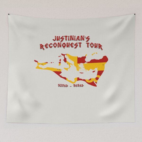 Item preview, Justinian's Reconquest Tour v2 designed and sold by heroeshistory.