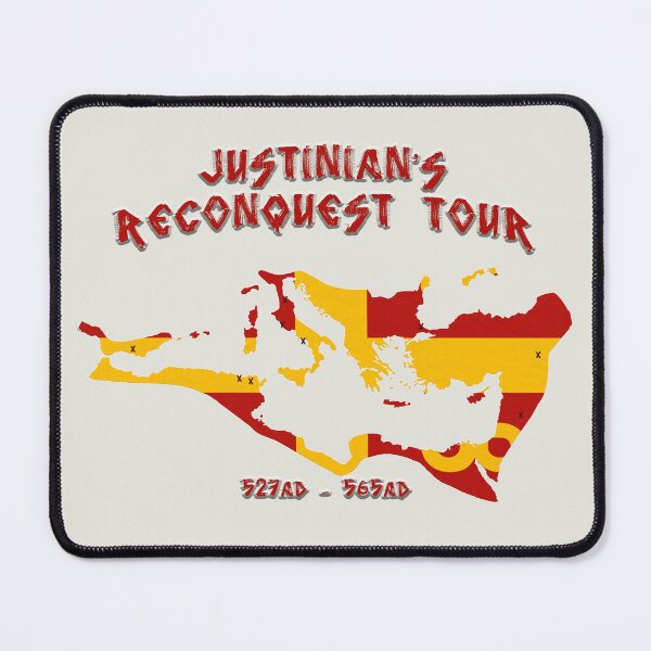 Item preview, Justinian's Reconquest Tour v2 designed and sold by heroeshistory.