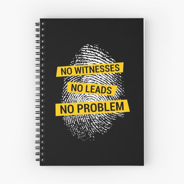 Item preview, Forensic Files Fingerprint Police Tape Design designed and sold by PinkDonutTees.