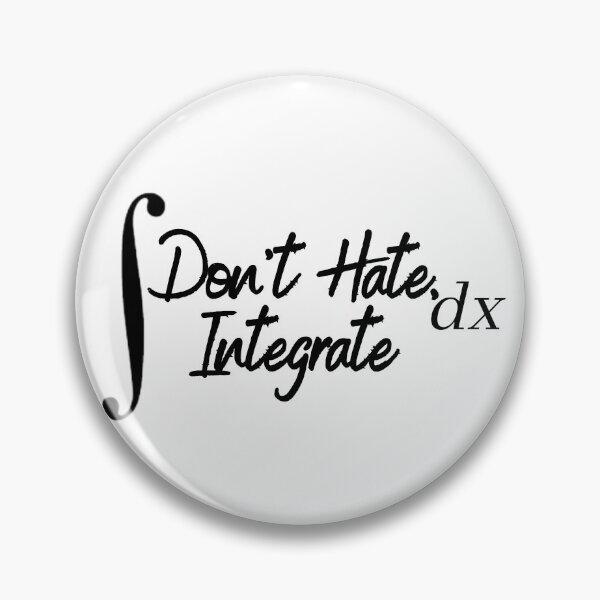 Item preview, Don't Hate, Integrate designed and sold by ronaldsonou.