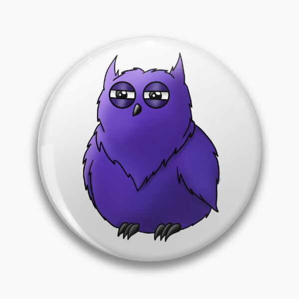 Item preview, Skeptical Owl designed and sold by Pinselu.