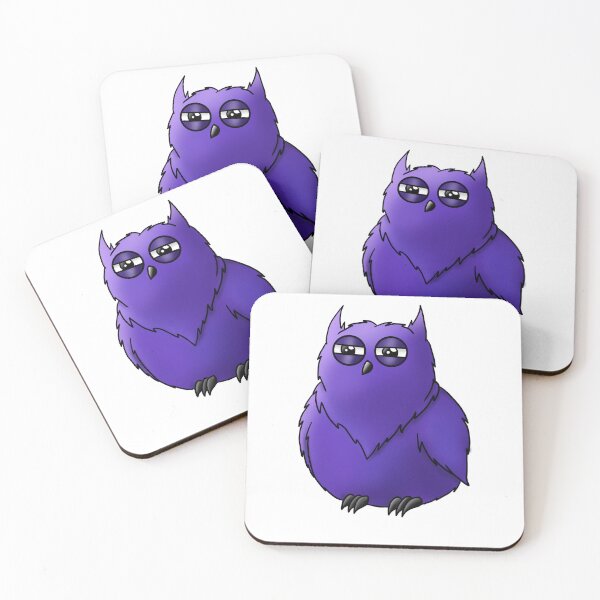 Item preview, Skeptical Owl designed and sold by Pinselu.
