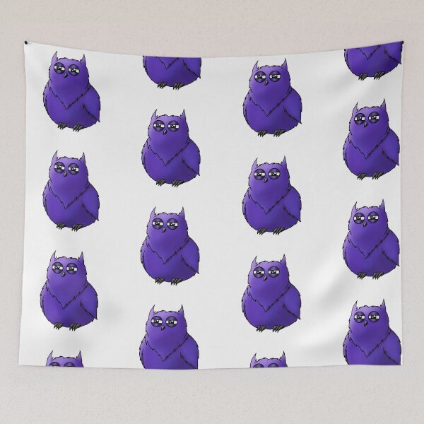 Item preview, Skeptical Owl designed and sold by Pinselu.
