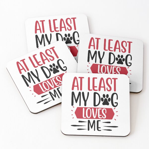 Item preview, At Least My Dog Loves Me So Much designed and sold by hossam ayed.