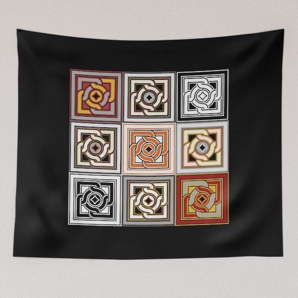 Item preview, Knotted petals medallion designed and sold by frederic Lecut.