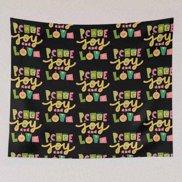 Item preview, Peace joy and love : cute : slogans designed and sold by FLIRTAASAN.