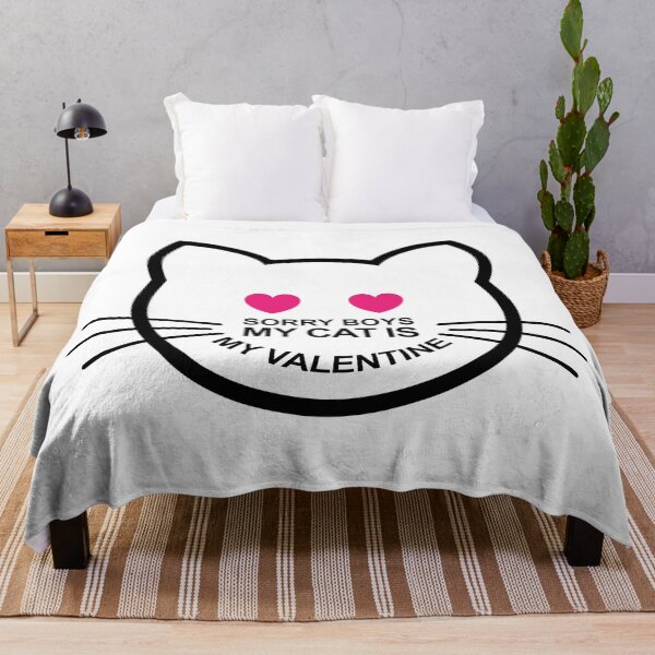 Item preview, Sorry boys my cat is my valentine designed and sold by alpdesignart.