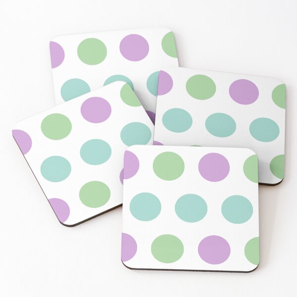 Item preview, Polka dots green-lila variation designed and sold by HandLu.