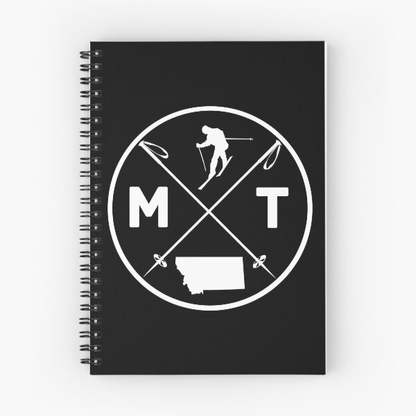 Item preview, 406 - Montana - MT  Ski - with state silhouette and skier designed and sold by Gilby-Designs.