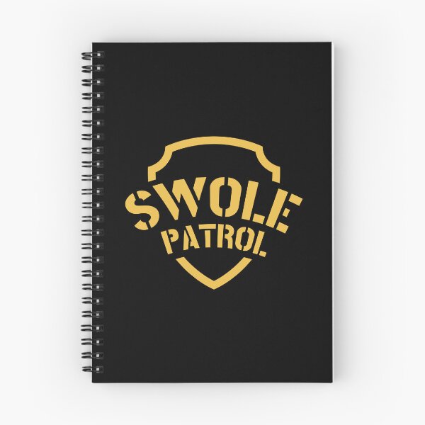 Item preview, Swole Patrol | Funny Bodybuilder Quote designed and sold by Printend _.