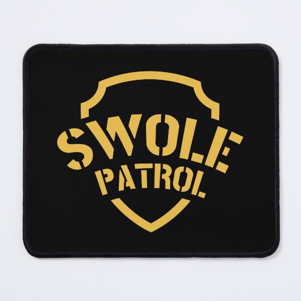 Item preview, Swole Patrol | Funny Bodybuilder Quote designed and sold by Printend _.