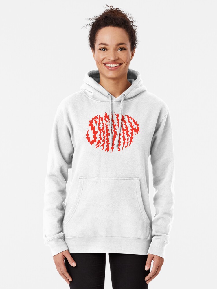 Sapnap Flame Name Pullover Hoodie