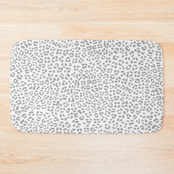 Item preview, Leopard Spots Pattern (gray/white) designed and sold by Design Minds Boutique.