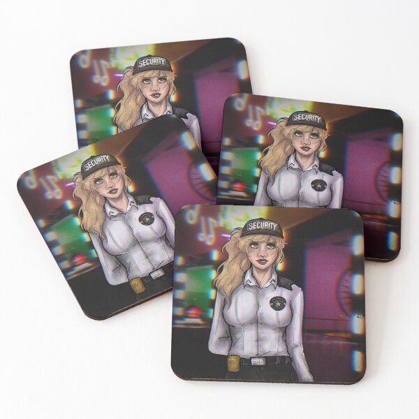 Item preview, security guard vanessa designed and sold by boodarko.