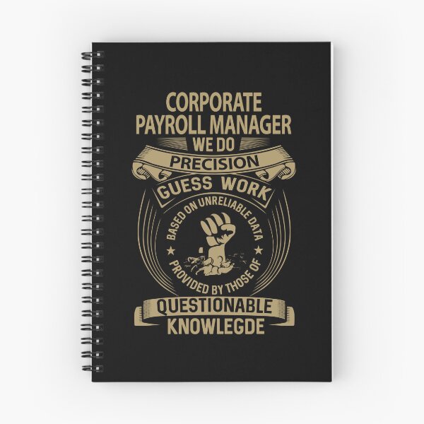 Item preview, Corporate Payroll Manager T Shirt - We Do Precision Job Gift Item Tee designed and sold by smueller39.