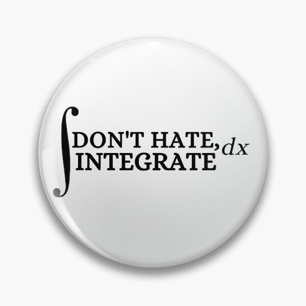 Item preview, Don't Hate, Integrate designed and sold by ronaldsonou.