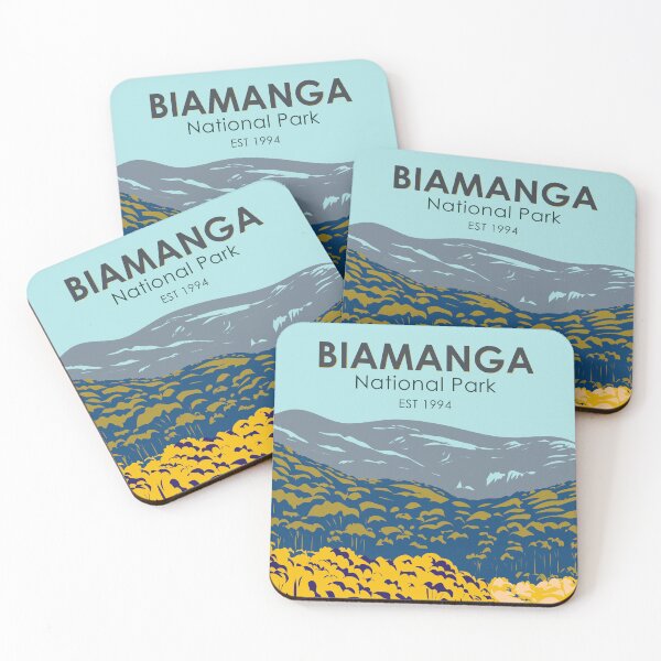 Item preview, Biamanga National Park Australia Vintage designed and sold by KrisSidDesigns.
