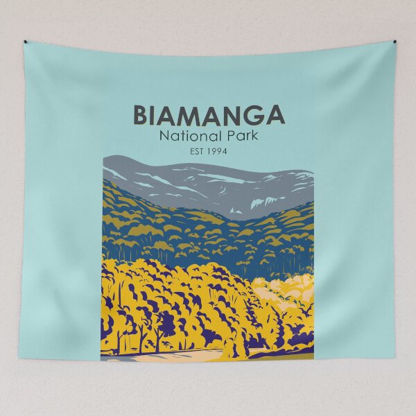 Item preview, Biamanga National Park Australia Vintage designed and sold by KrisSidDesigns.