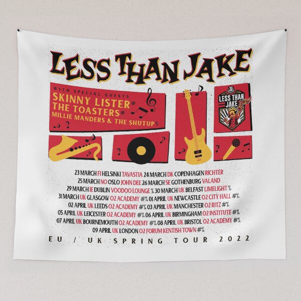 Item preview, less than tour dates 2022 masjan designed and sold by gardner6.