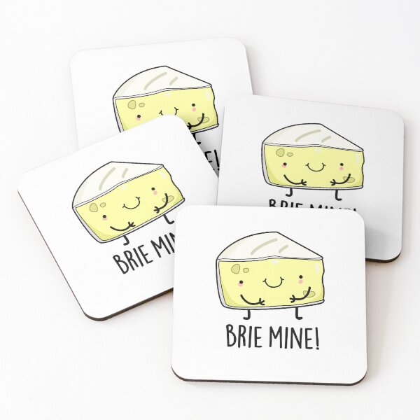 Item preview, Brie Mine Funny Cheese Puns  designed and sold by punnybone.