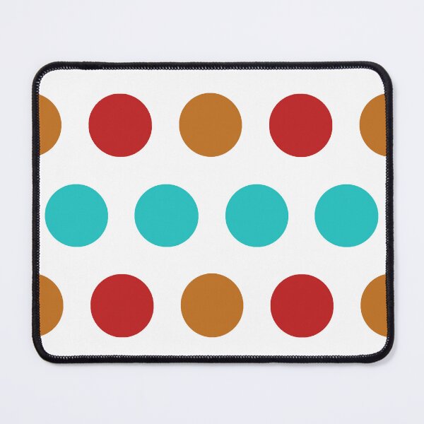 Item preview, Polka dots red, blue, braun designed and sold by HandLu.