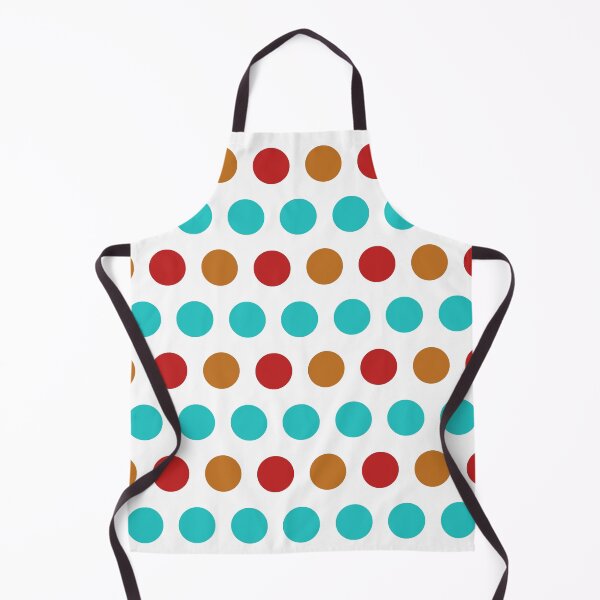 Item preview, Polka dots red, blue, braun designed and sold by HandLu.