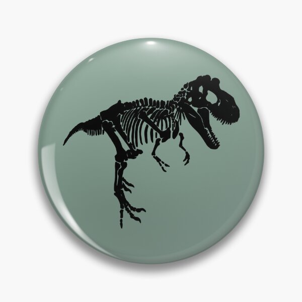 Artikelvorschau, Granitgrüner Dinosaurier Tyrannosaurus Rex Schwarzes Skelett entworfen und verkauft von InterpreTees.