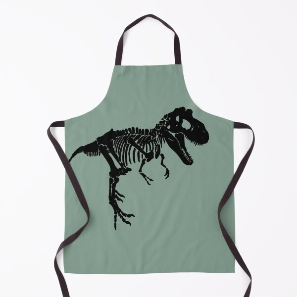 Item preview, Granite Green Dinosaur Tyrannosaurus Rex Black Skeleton designed and sold by InterpreTees.