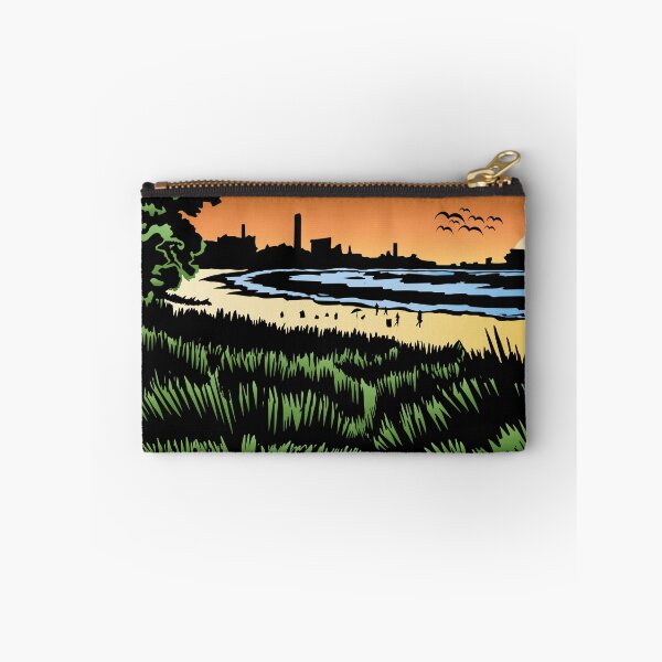 Item preview, Factory Sunset Indiana Dunes Poster designed and sold by indianadunes.