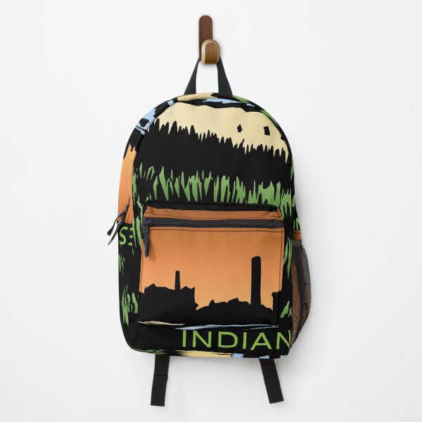 Item preview, Factory Sunset Indiana Dunes Poster designed and sold by indianadunes.