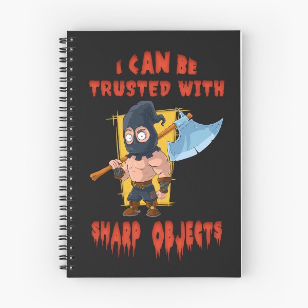 Item preview, I Can Be Trusted With Sharp Objects designed and sold by SerhiiArt.