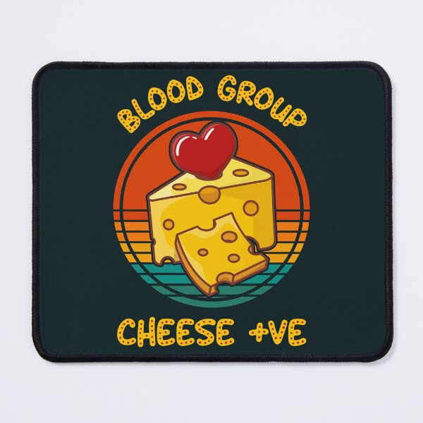 Item preview, Blood group - cheese +ve designed and sold by SidTastic .