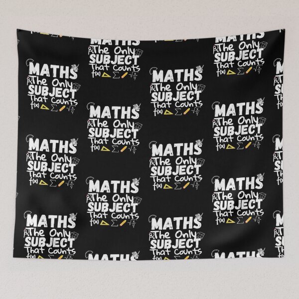 Item preview, Math The Only Subject That Counts designed and sold by ronaldsonou.
