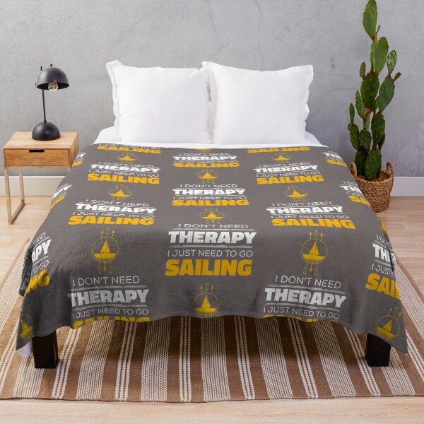 Item preview, I Don't Need Therapy, I Just Need To Go Sailing, Sarcastic Quotes designed and sold by kcaandwu.