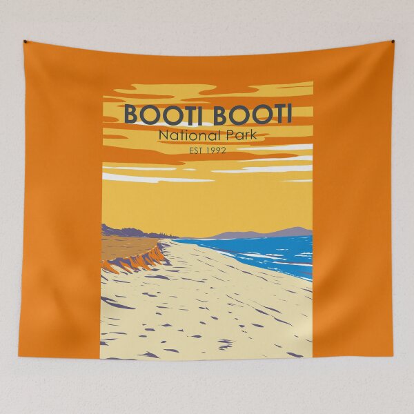 Artikelvorschau, Booti Booti Nationalpark Australien Vintage entworfen und verkauft von KrisSidDesigns.