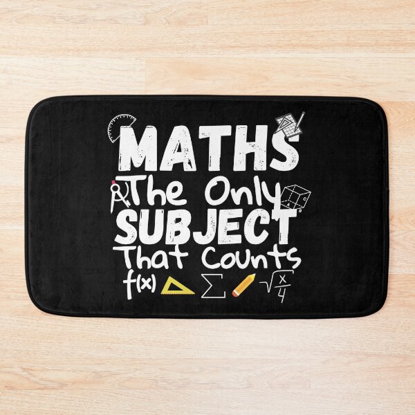 Item preview, Math The Only Subject That Counts designed and sold by ronaldsonou.