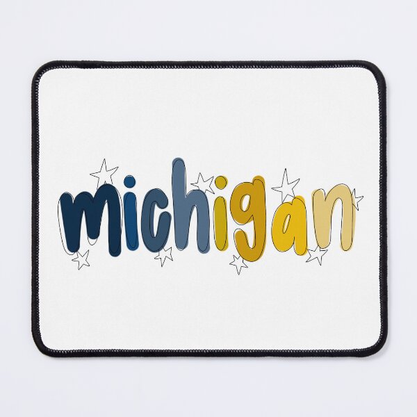 Item preview, Michigan Bubble Letters designed and sold by Lia Moran.